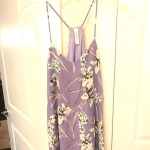 Runway Seven- Purple / pastel floral dress